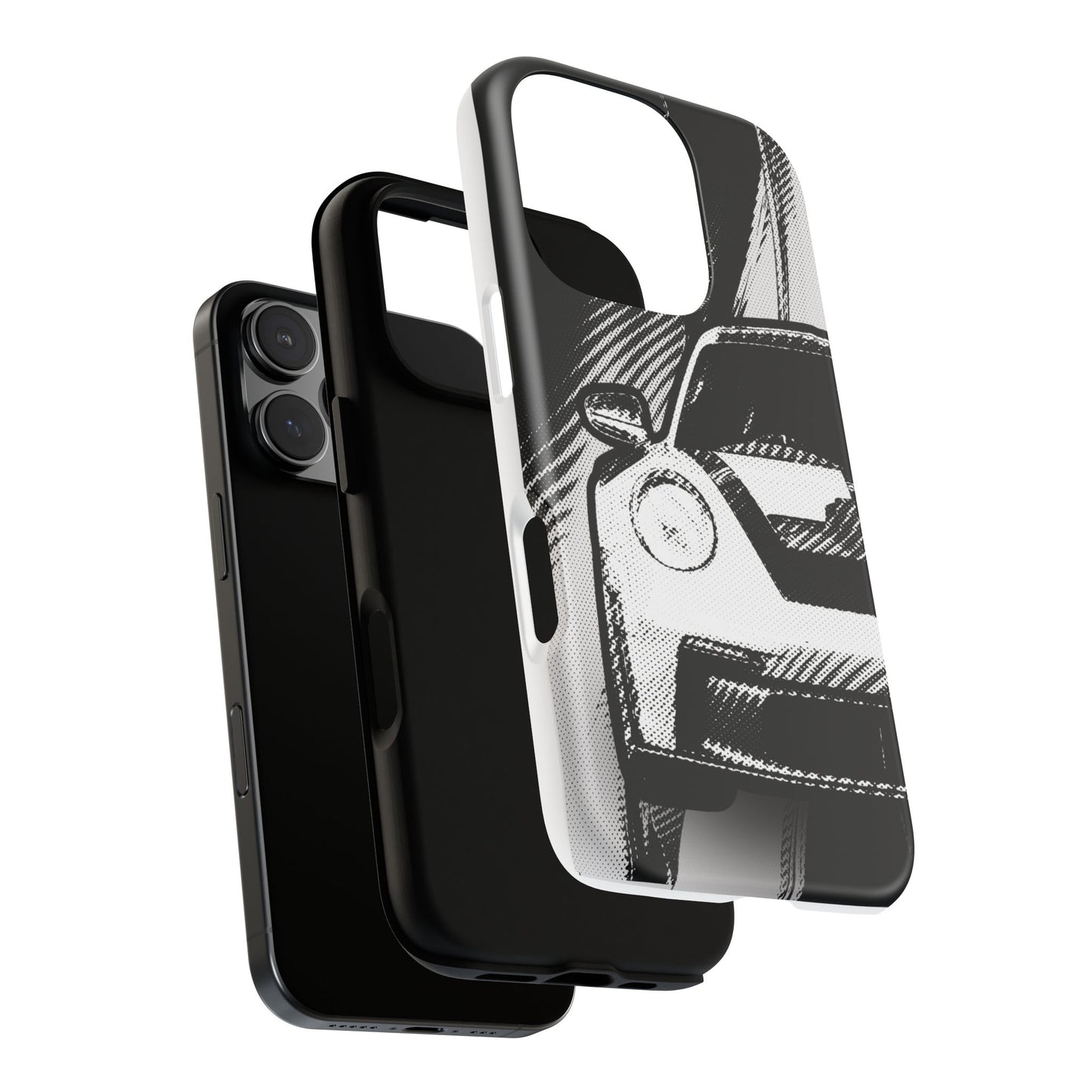 Stylised Phone Case (Vertical)- Porsche 911 GT3 RS Tough Case