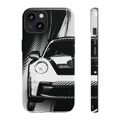 Stylised Phone Case (Vertical)- Porsche 911 GT3 RS Tough Case