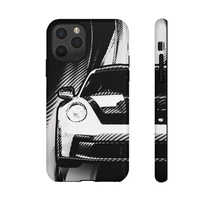 Stylised Phone Case (Vertical)- Porsche 911 GT3 RS Tough Case