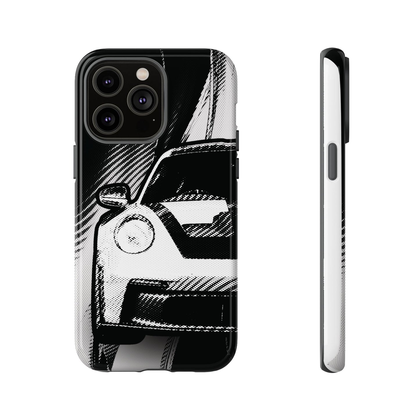 Stylised Phone Case (Vertical)- Porsche 911 GT3 RS Tough Case