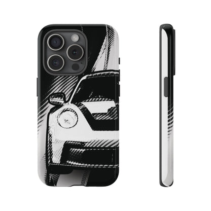 Stylised Phone Case (Vertical)- Porsche 911 GT3 RS Tough Case