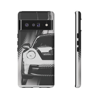 Stylised Phone Case (Vertical)- Porsche 911 GT3 RS Tough Case