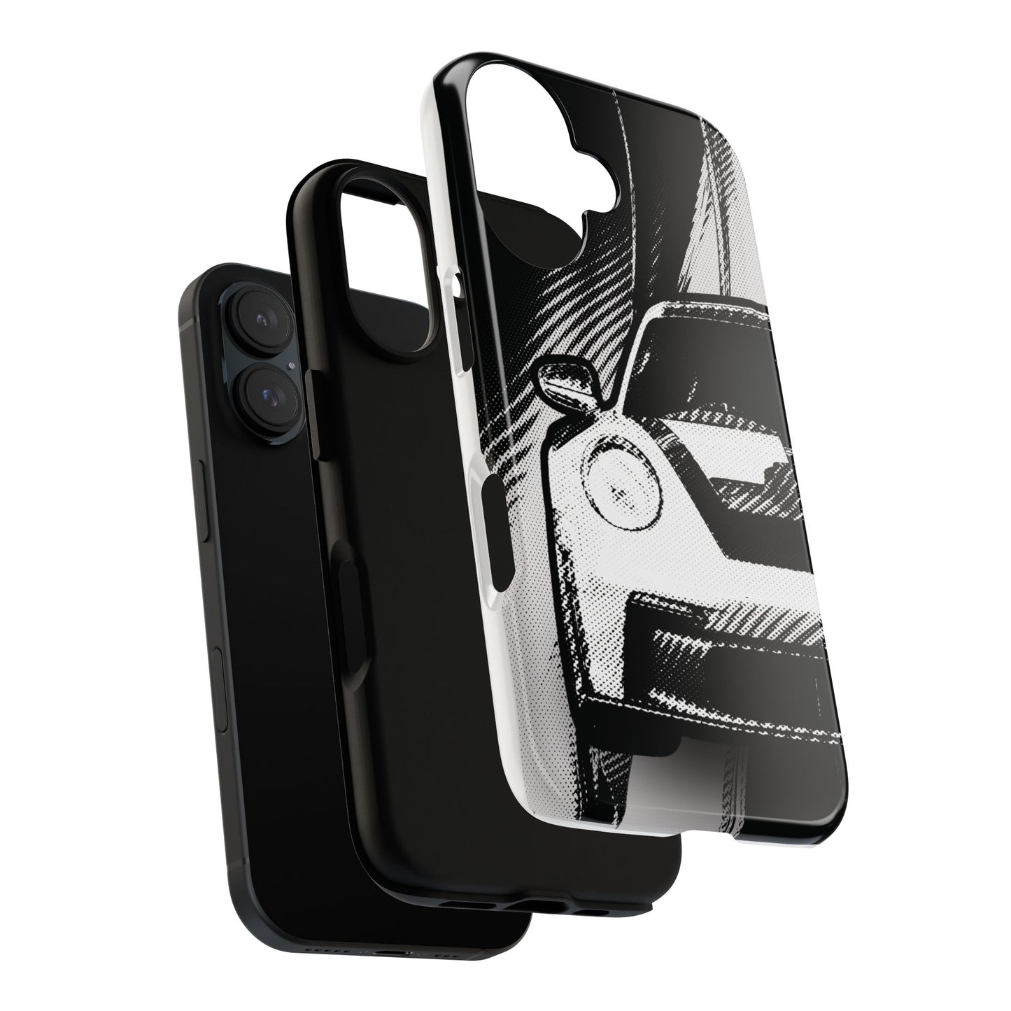 Stylised Phone Case (Vertical)- Porsche 911 GT3 RS Tough Case