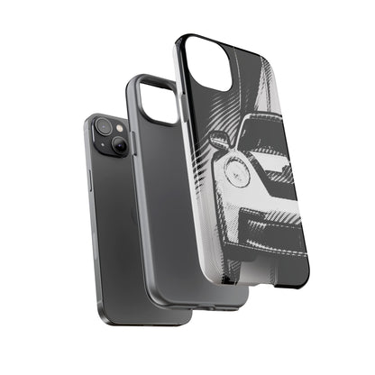 Stylised Phone Case (Vertical)- Porsche 911 GT3 RS Tough Case