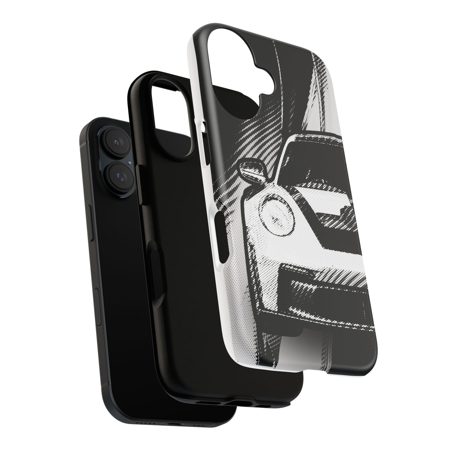 Stylised Phone Case (Vertical)- Porsche 911 GT3 RS Tough Case