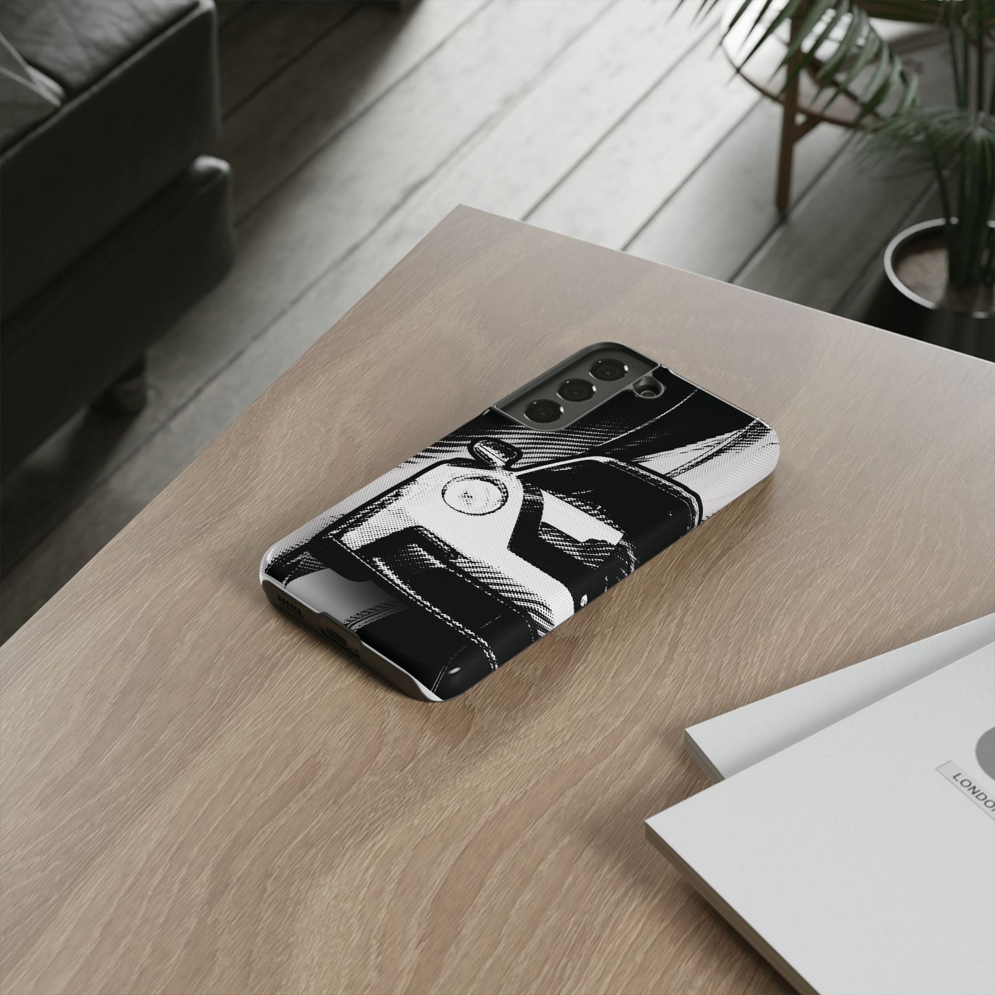 Stylised Phone Case (Vertical)- Porsche 911 GT3 RS Tough Case