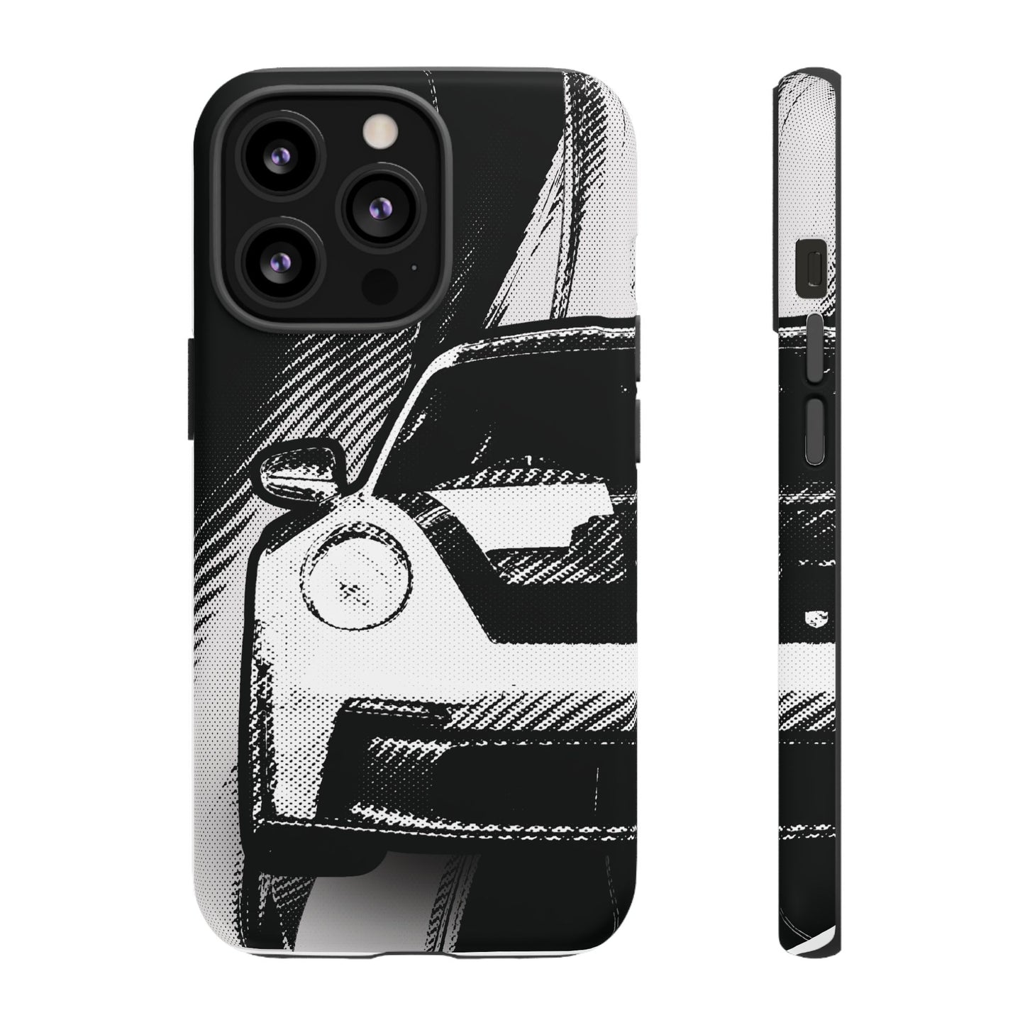 Stylised Phone Case (Vertical)- Porsche 911 GT3 RS Tough Case