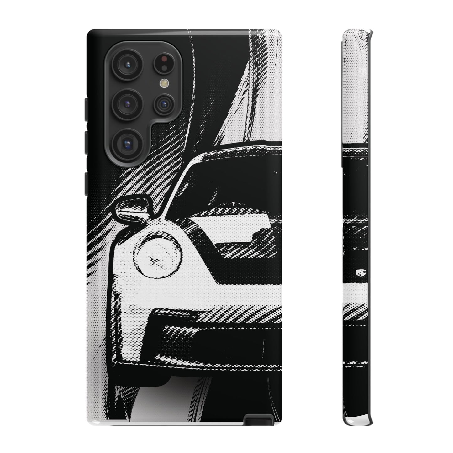 Stylised Phone Case (Vertical)- Porsche 911 GT3 RS Tough Case