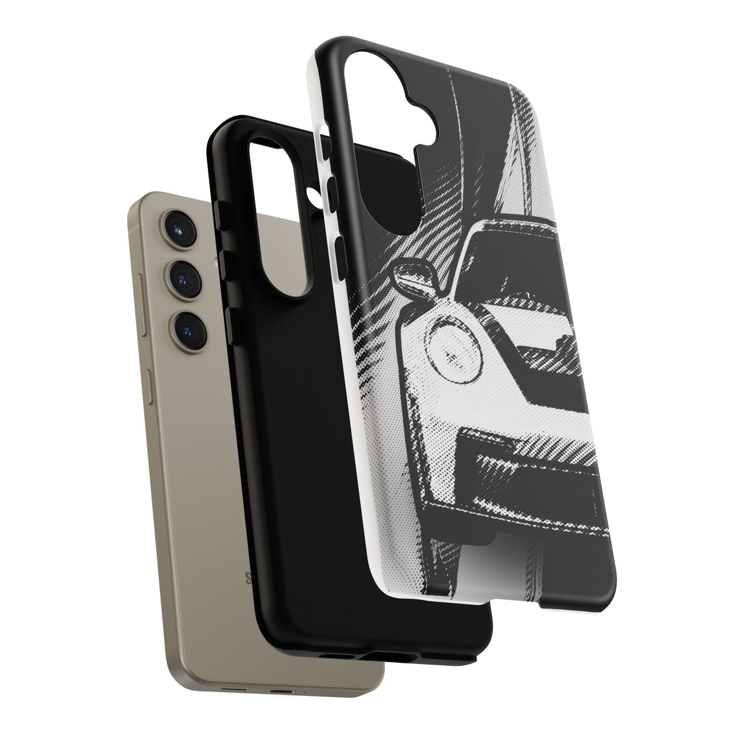 Stylised Phone Case (Vertical)- Porsche 911 GT3 RS Tough Case