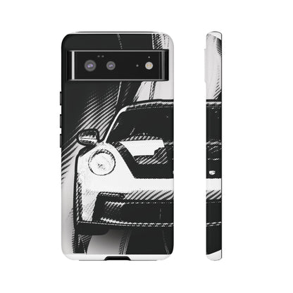 Stylised Phone Case (Vertical)- Porsche 911 GT3 RS Tough Case
