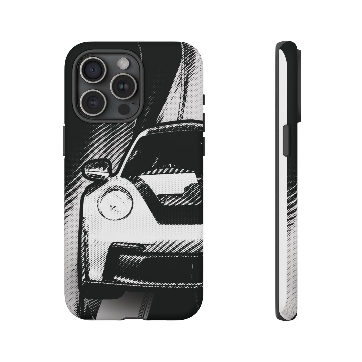 Stylised Phone Case (Vertical)- Porsche 911 GT3 RS Tough Case