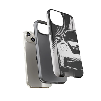 Stylised Phone Case (Vertical)- Porsche 911 GT3 RS Tough Case