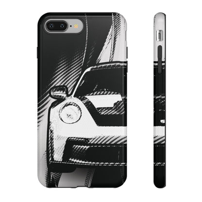 Stylised Phone Case (Vertical)- Porsche 911 GT3 RS Tough Case