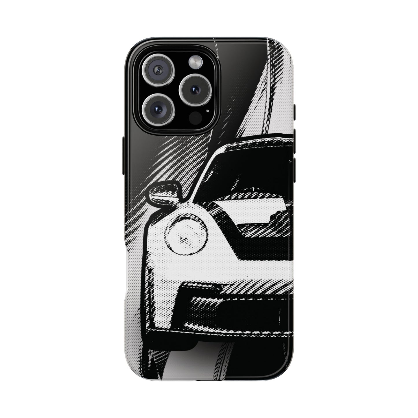 Stylised Phone Case (Vertical)- Porsche 911 GT3 RS Tough Case