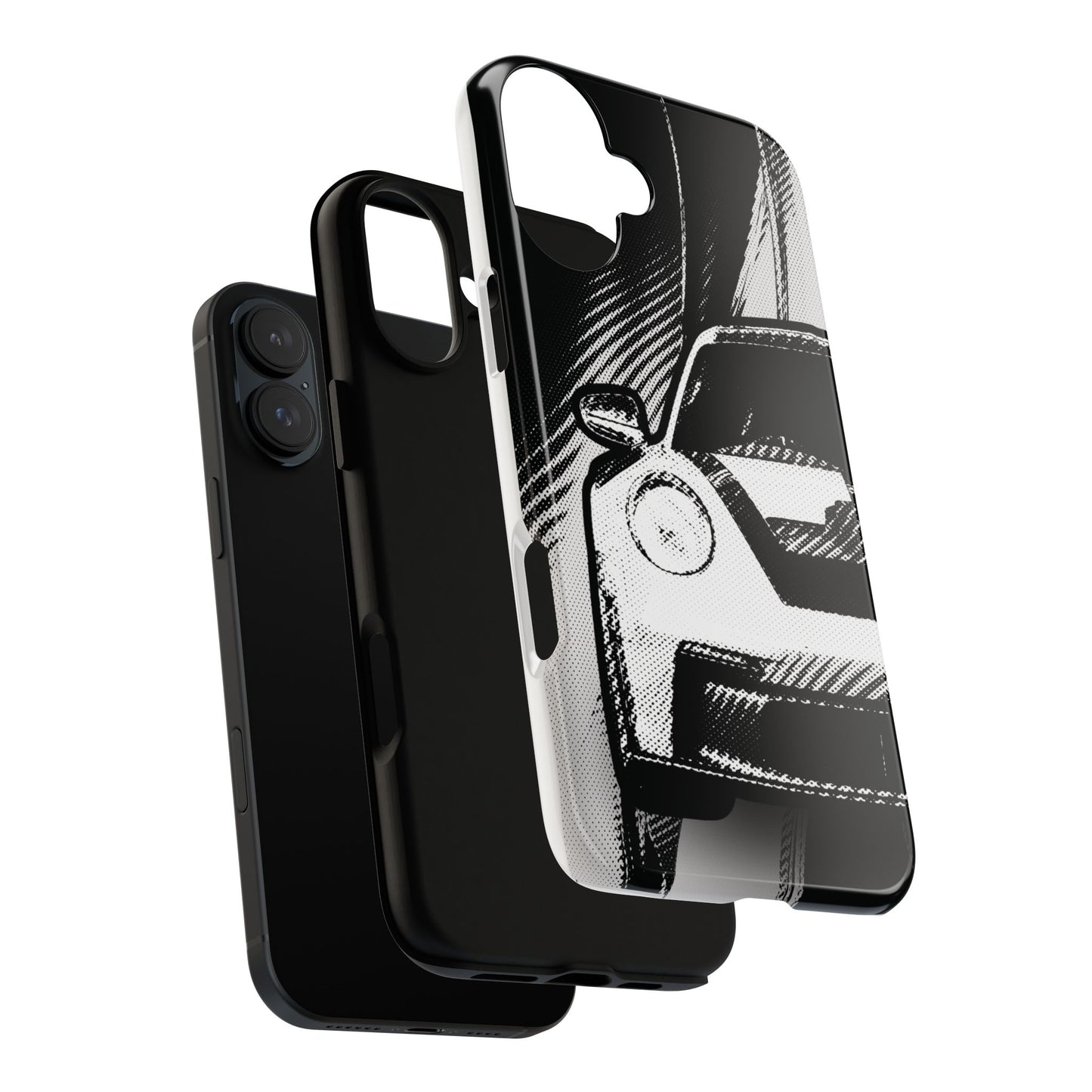 Stylised Phone Case (Vertical)- Porsche 911 GT3 RS Tough Case