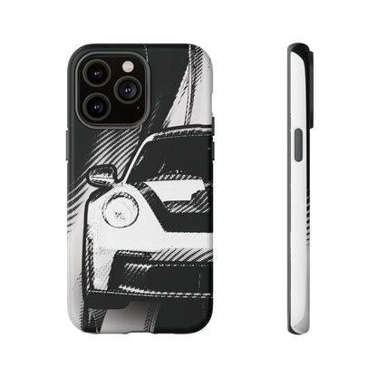 Stylised Phone Case (Vertical)- Porsche 911 GT3 RS Tough Case