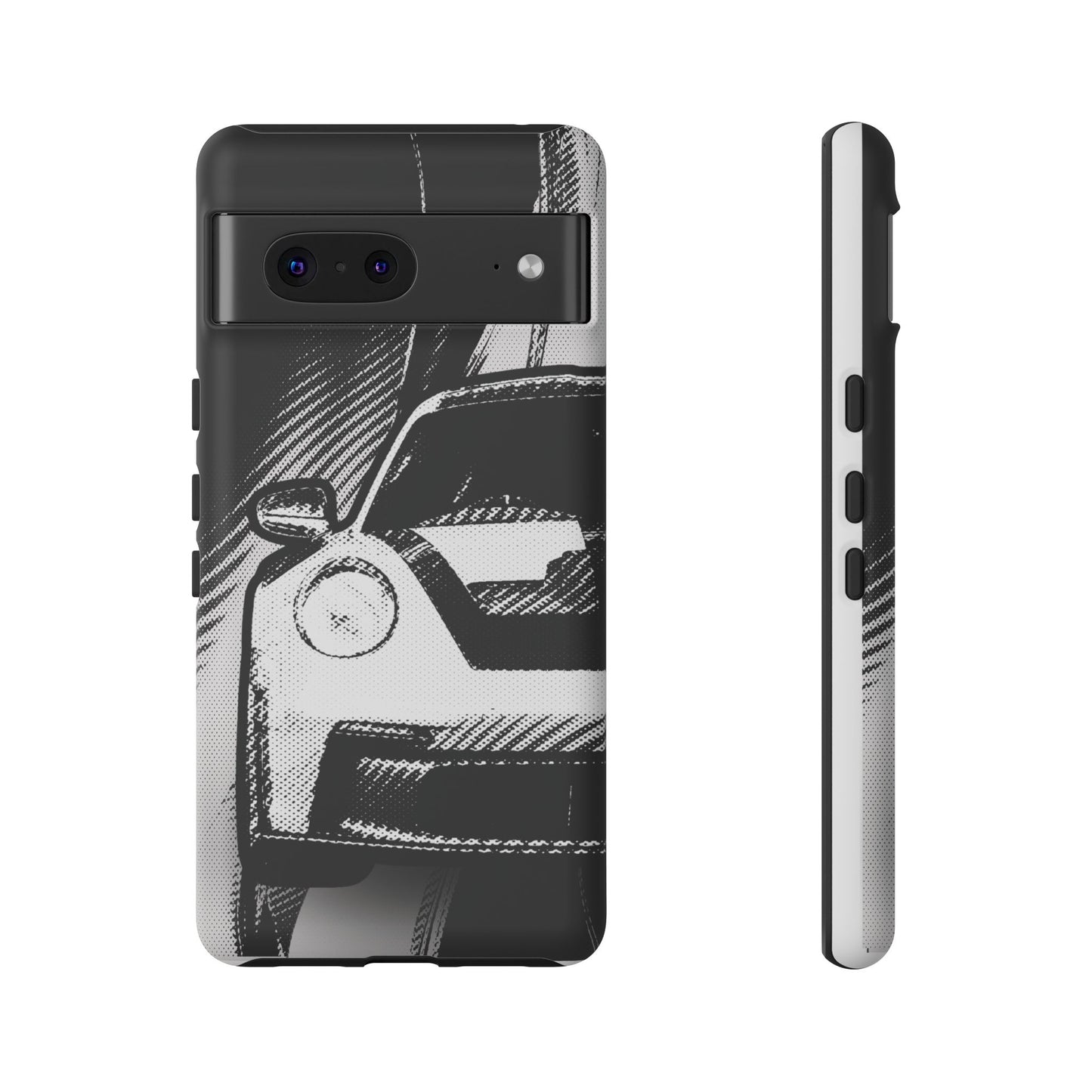 Stylised Phone Case (Vertical)- Porsche 911 GT3 RS Tough Case