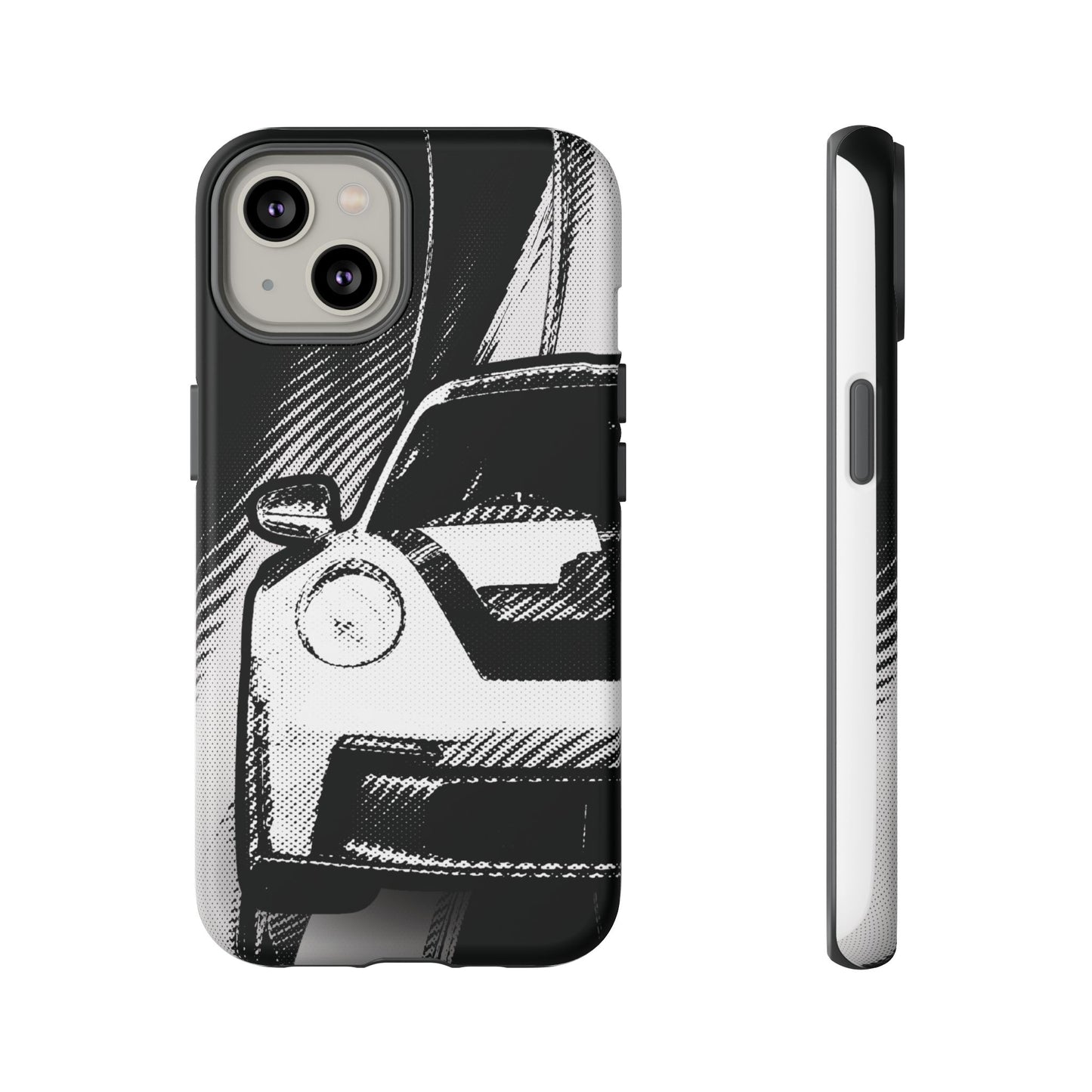 Stylised Phone Case (Vertical)- Porsche 911 GT3 RS Tough Case