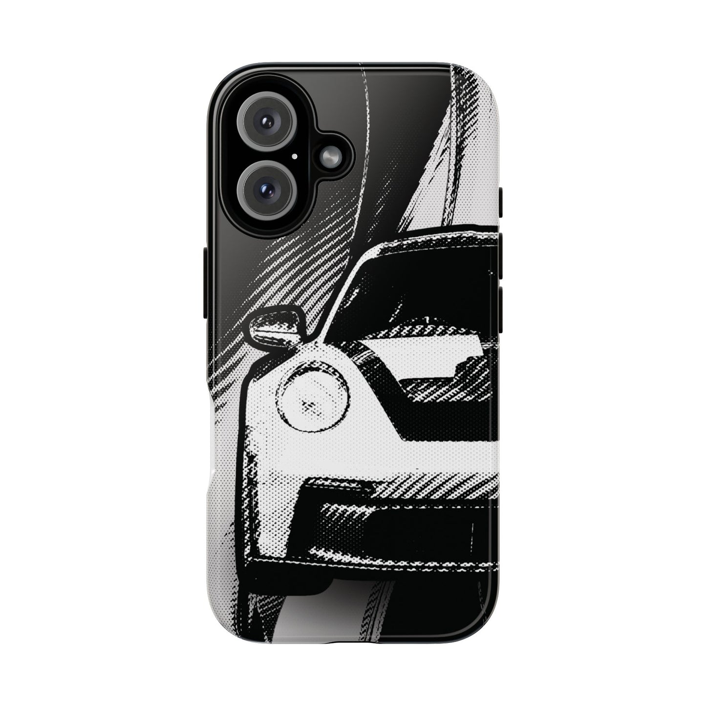 Stylised Phone Case (Vertical)- Porsche 911 GT3 RS Tough Case