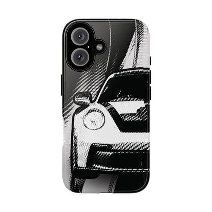 Stylised Phone Case (Vertical)- Porsche 911 GT3 RS Tough Case
