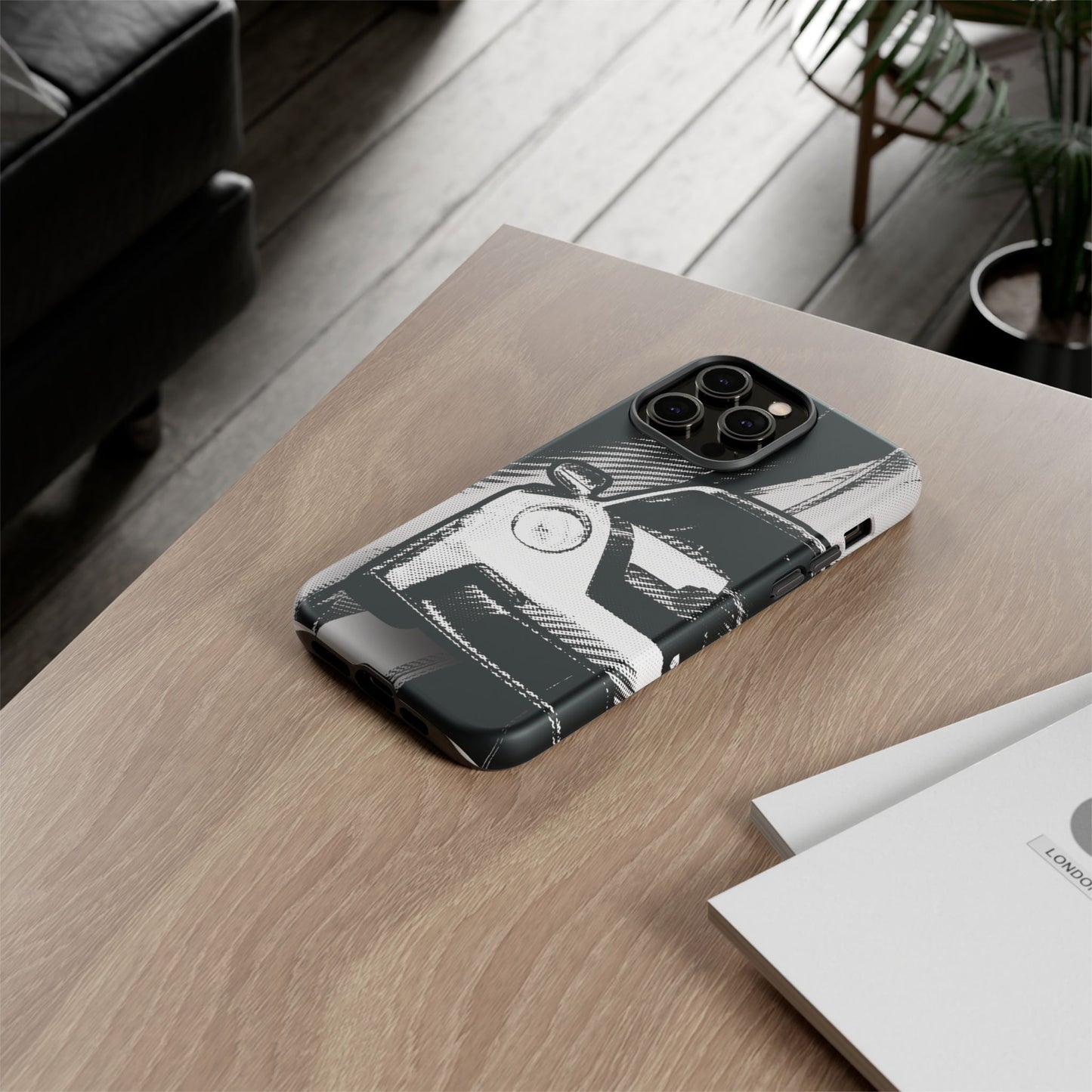 Stylised Phone Case (Vertical)- Porsche 911 GT3 RS Tough Case