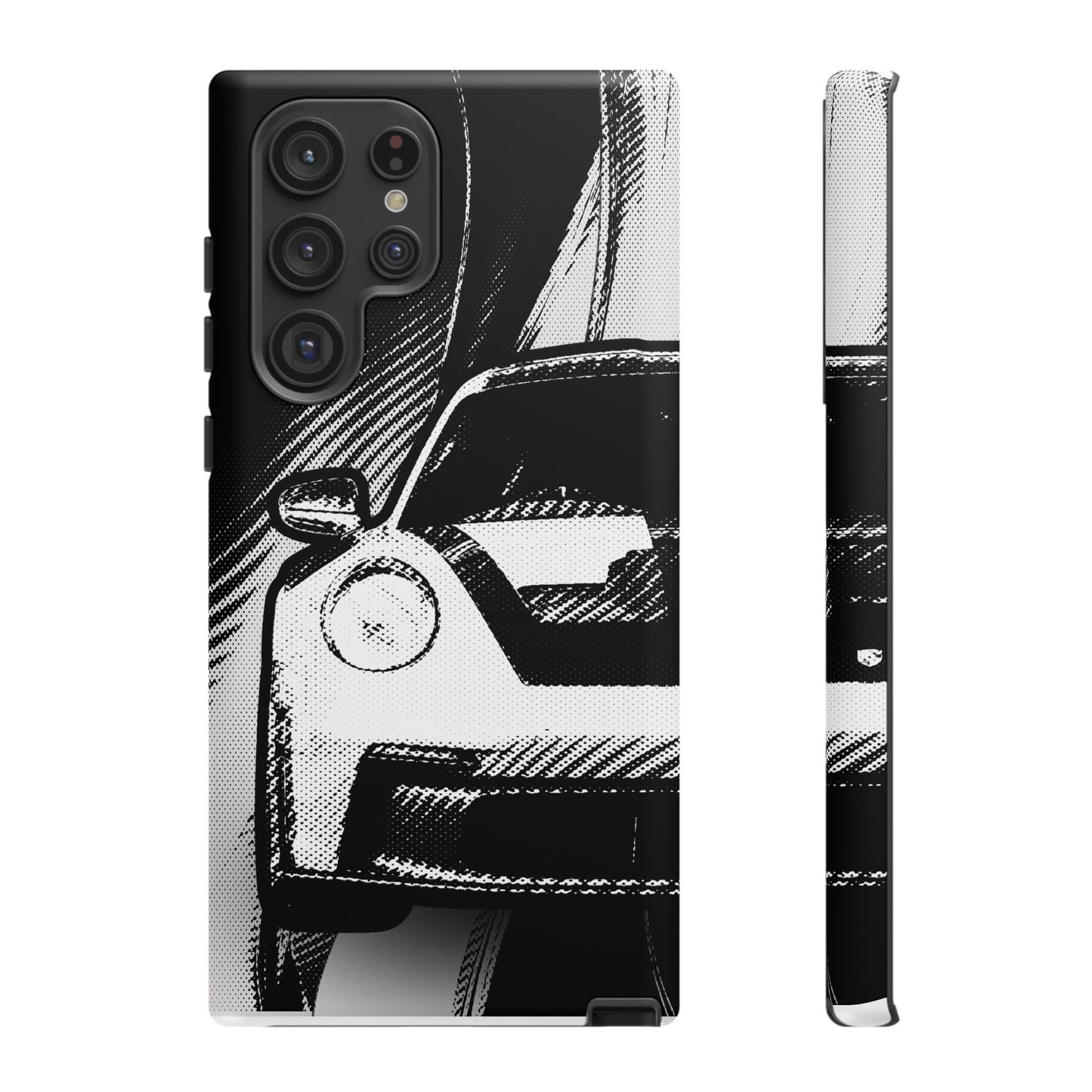 Stylised Phone Case (Vertical)- Porsche 911 GT3 RS Tough Case