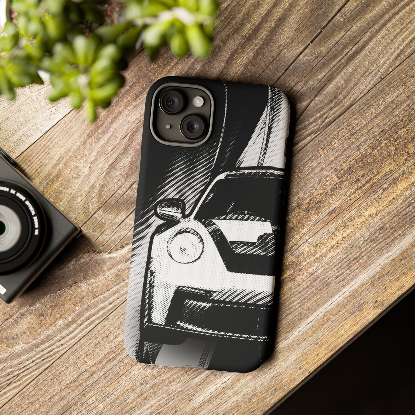 Stylised Phone Case (Vertical)- Porsche 911 GT3 RS Tough Case