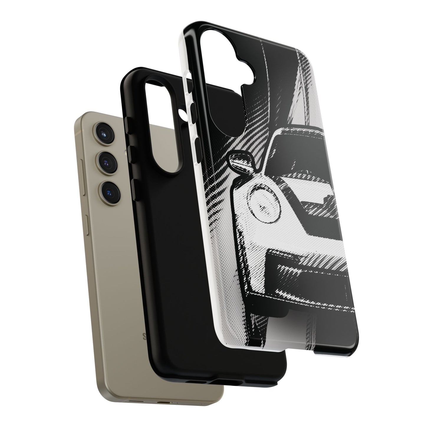 Stylised Phone Case (Vertical)- Porsche 911 GT3 RS Tough Case