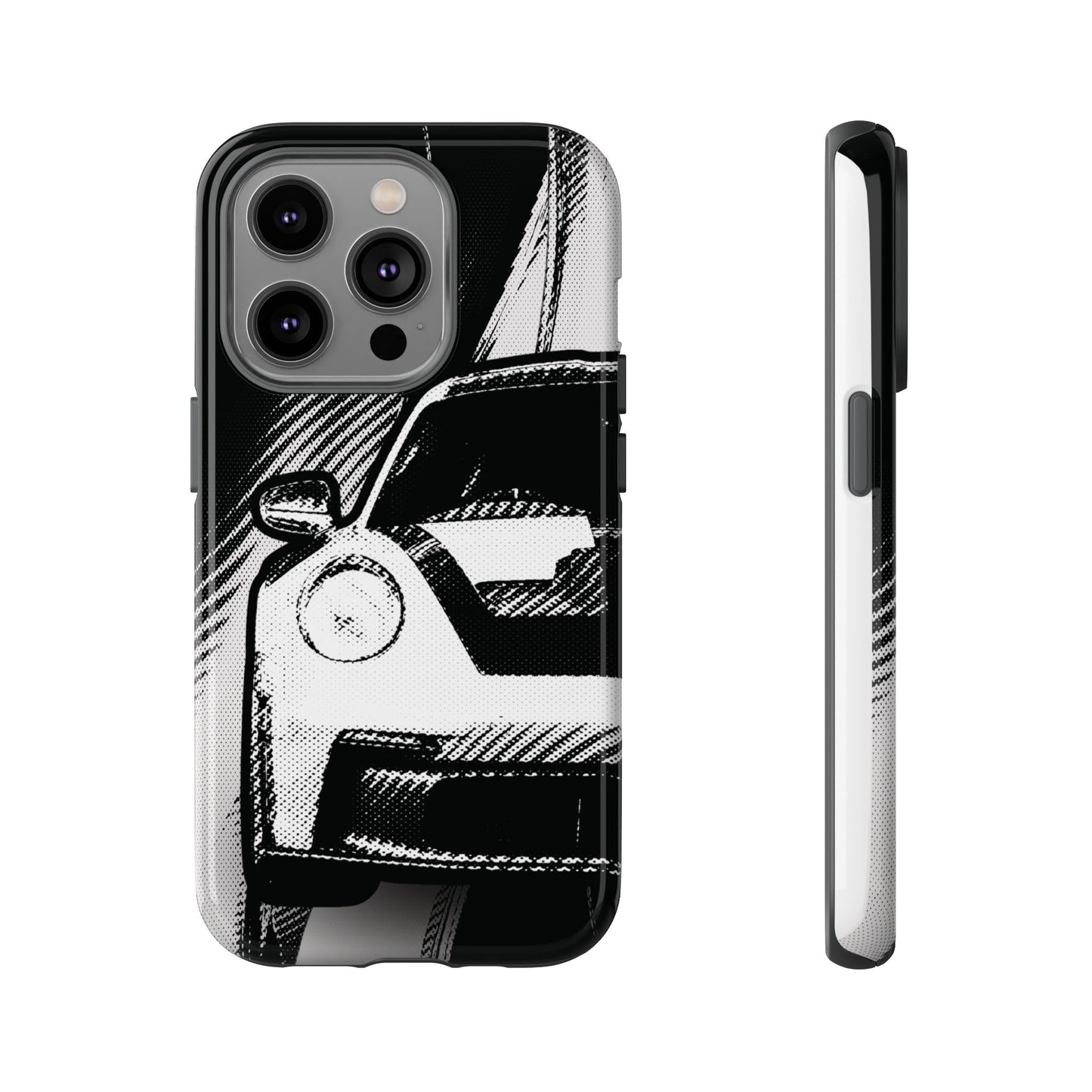 Stylised Phone Case (Vertical)- Porsche 911 GT3 RS Tough Case