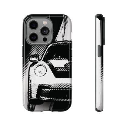 Stylised Phone Case (Vertical)- Porsche 911 GT3 RS Tough Case