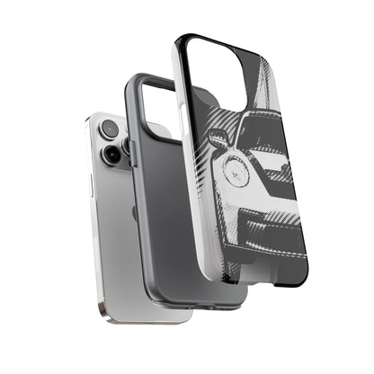 Stylised Phone Case (Vertical)- Porsche 911 GT3 RS Tough Case