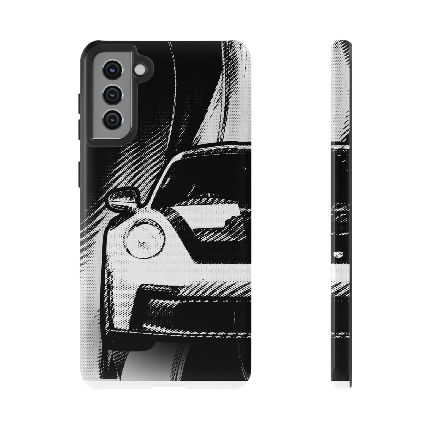 Stylised Phone Case (Vertical)- Porsche 911 GT3 RS Tough Case