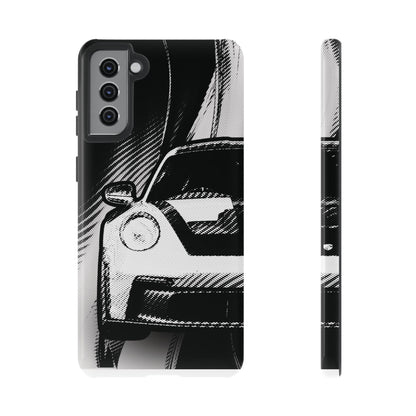 Stylised Phone Case (Vertical)- Porsche 911 GT3 RS Tough Case