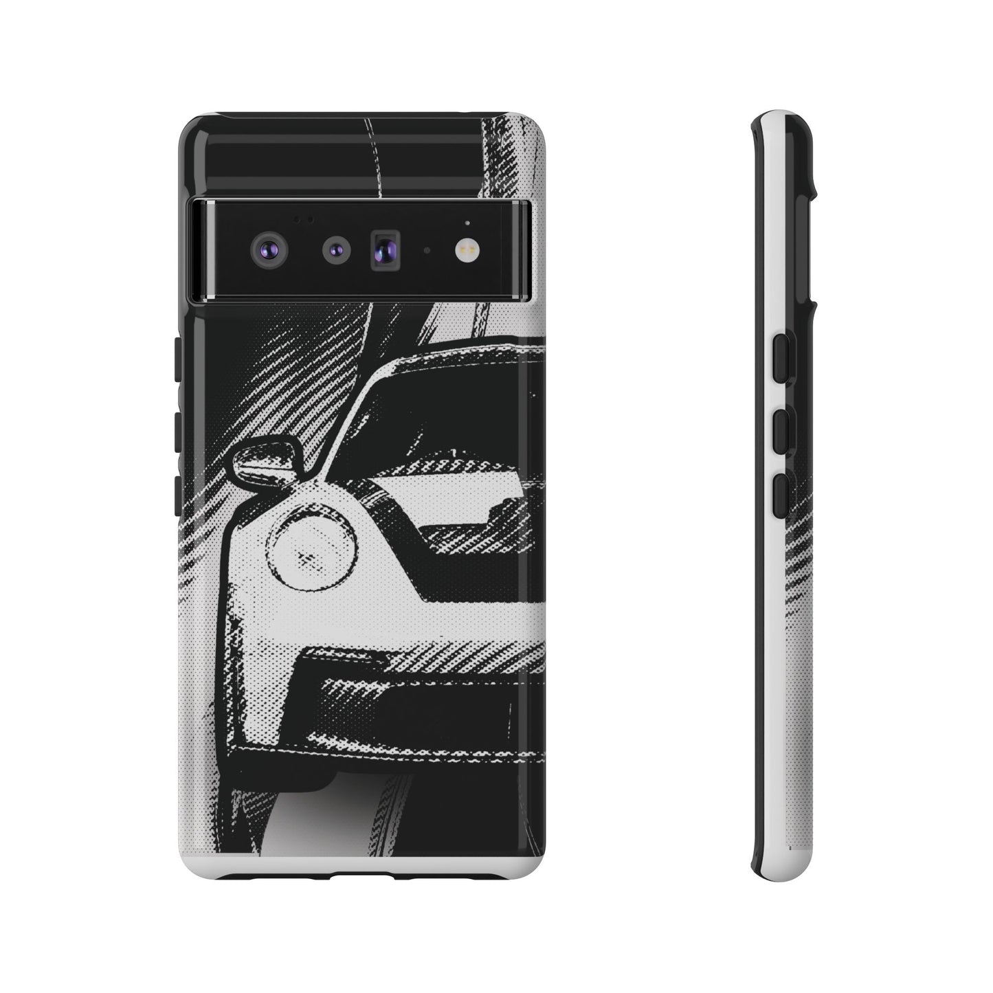 Stylised Phone Case (Vertical)- Porsche 911 GT3 RS Tough Case