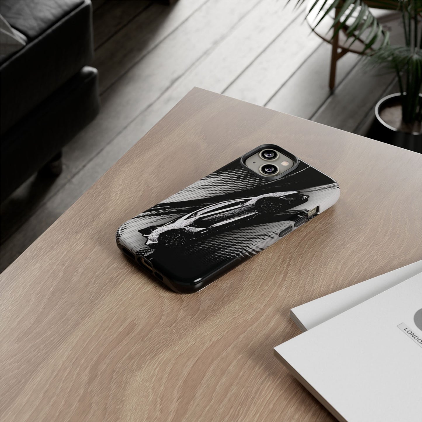 Stylised Phone Case - Lamborghini Aventador SVJ Tough Case