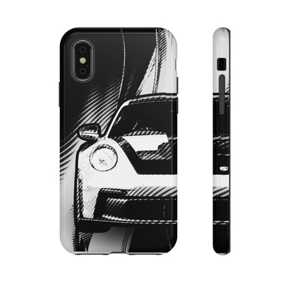 Stylised Phone Case (Vertical)- Porsche 911 GT3 RS Tough Case